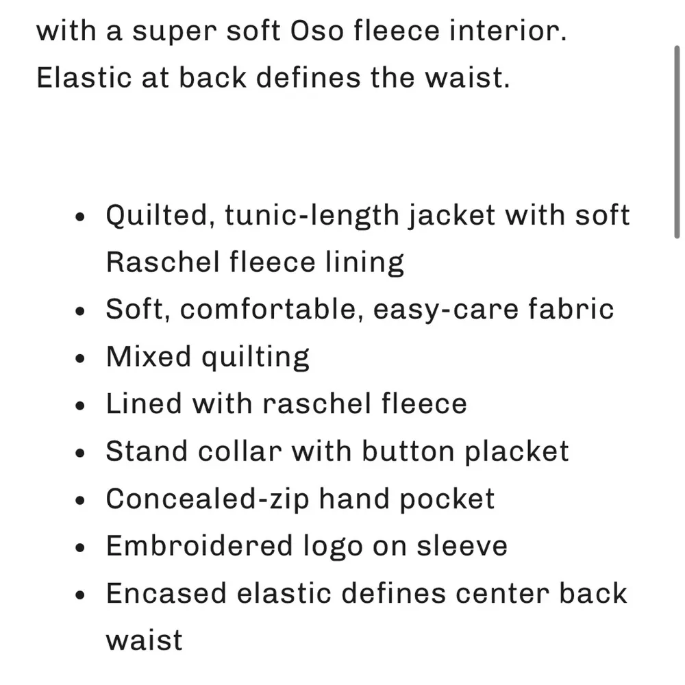 The Northface Women's Caroluna Jacket in Gray Fleece lined Jacket size small - Image 16