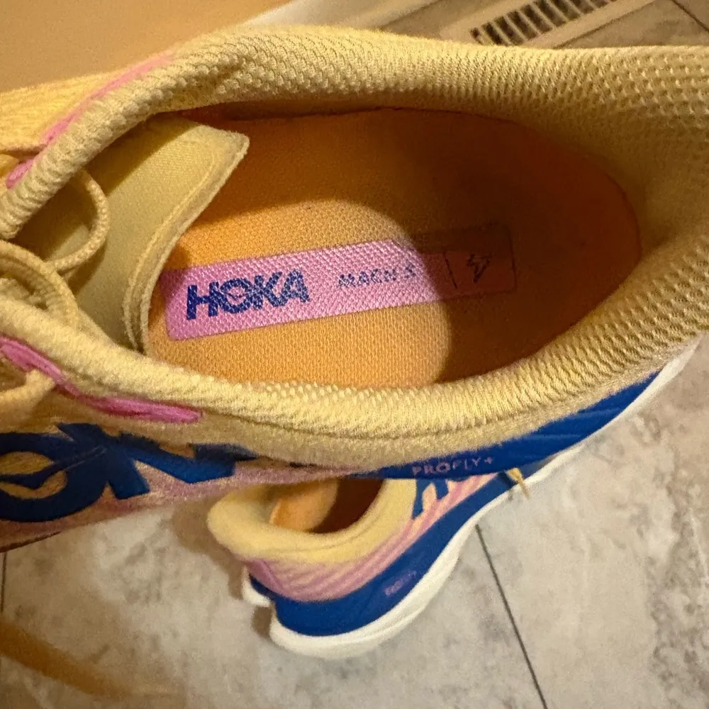 Mach 5 Running Shoes in Orange, Pink, & Blue - Image 11