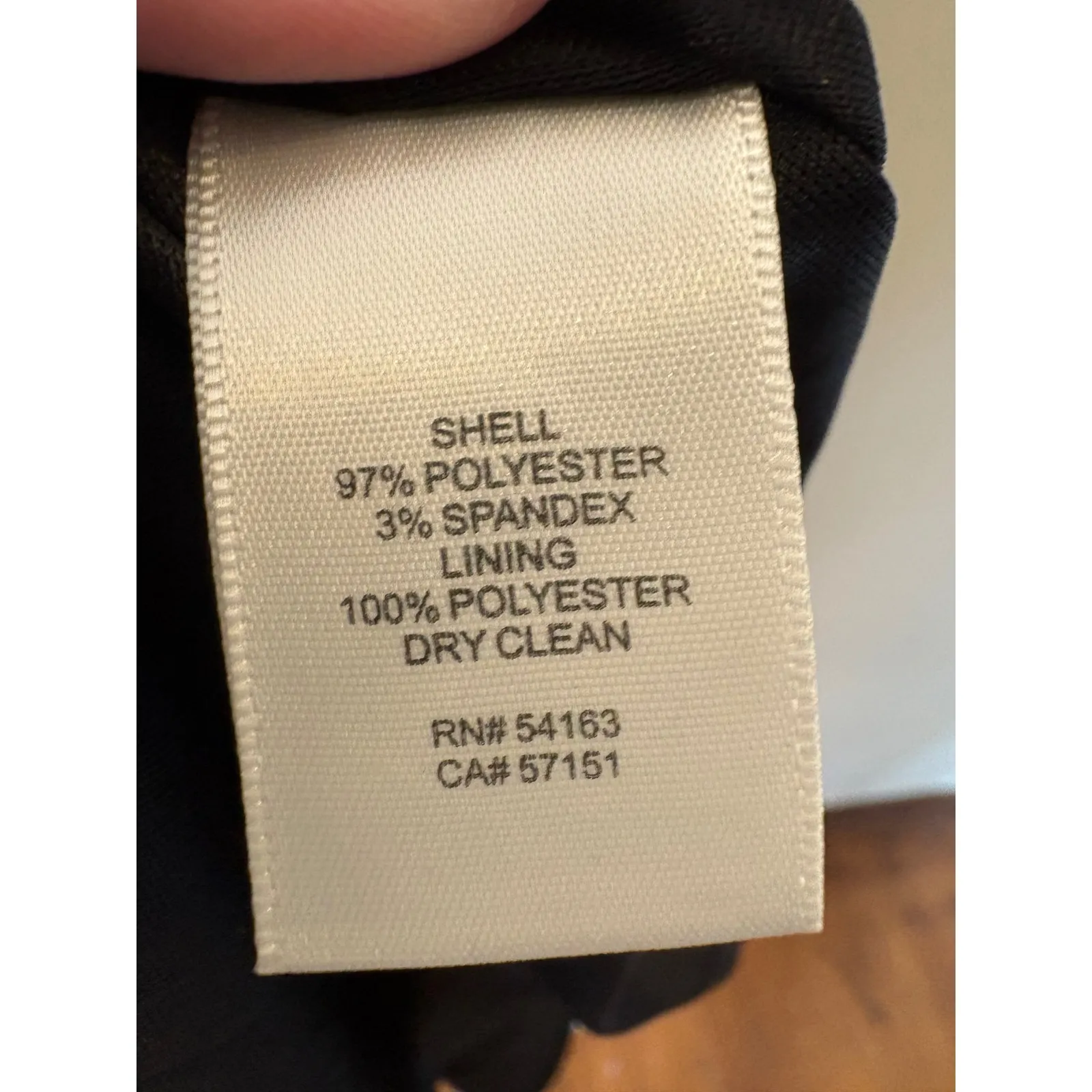 ELIZA J Stretch Ruffle Crepe Sheath Dress Tiered Mini Black Dress Size Large - Image 7