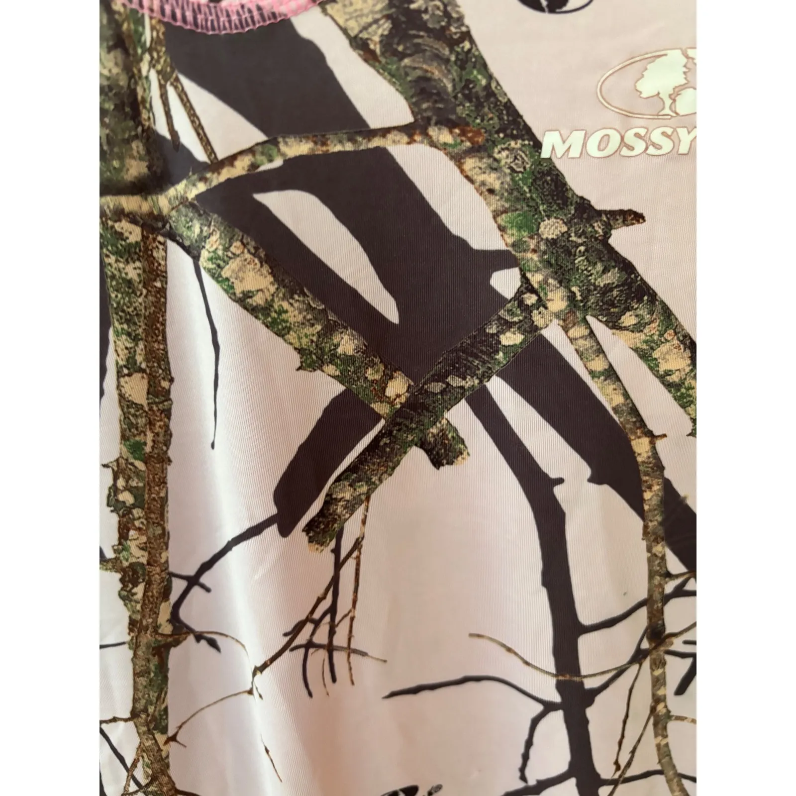 Mossy Oak Break Up Infinity Pink Camo Long Sleeve Shirt‎ M/M - Image 2