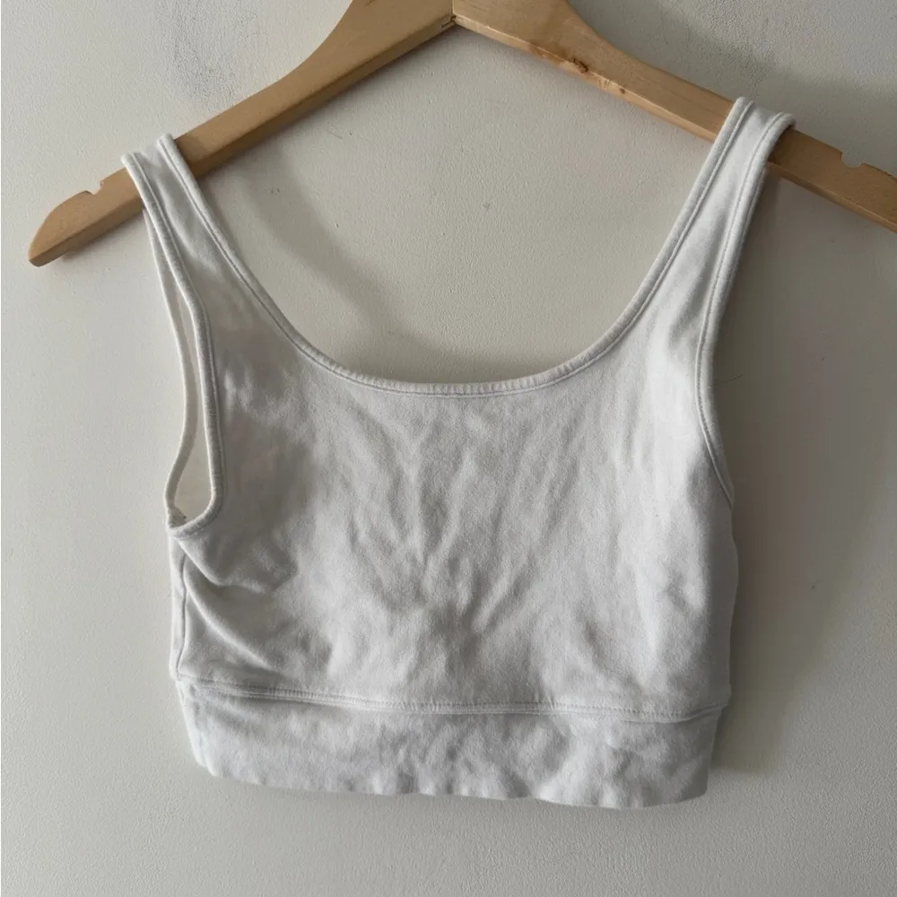 American Eagle  Blue and White Cropped Tank Top Bundle - Image 2