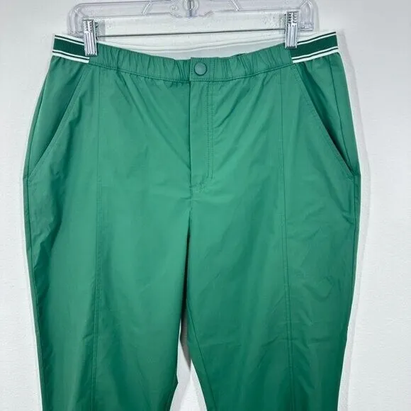 Vineyard Vines Women's Size Large Dark‎ Green Athletic Track Pants Casual Travel - Image 4