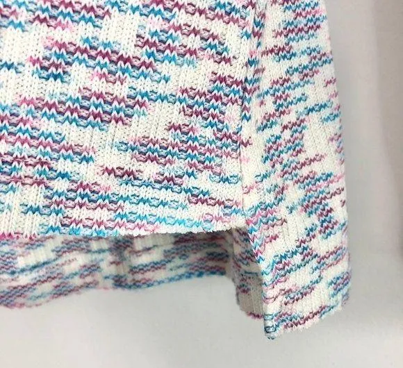 Code x Mode New Space Dye V-Neck Sweater Lightweight Knit Pullover - Image 6