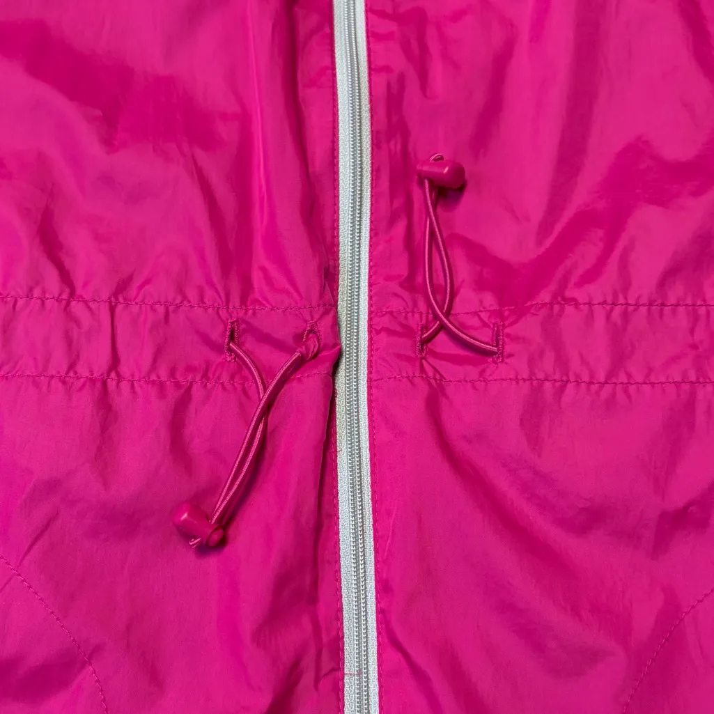 Columbia Stone Creek LightWeight Jacket Wind Breaker Womens Large Pink Cinched - Image 6