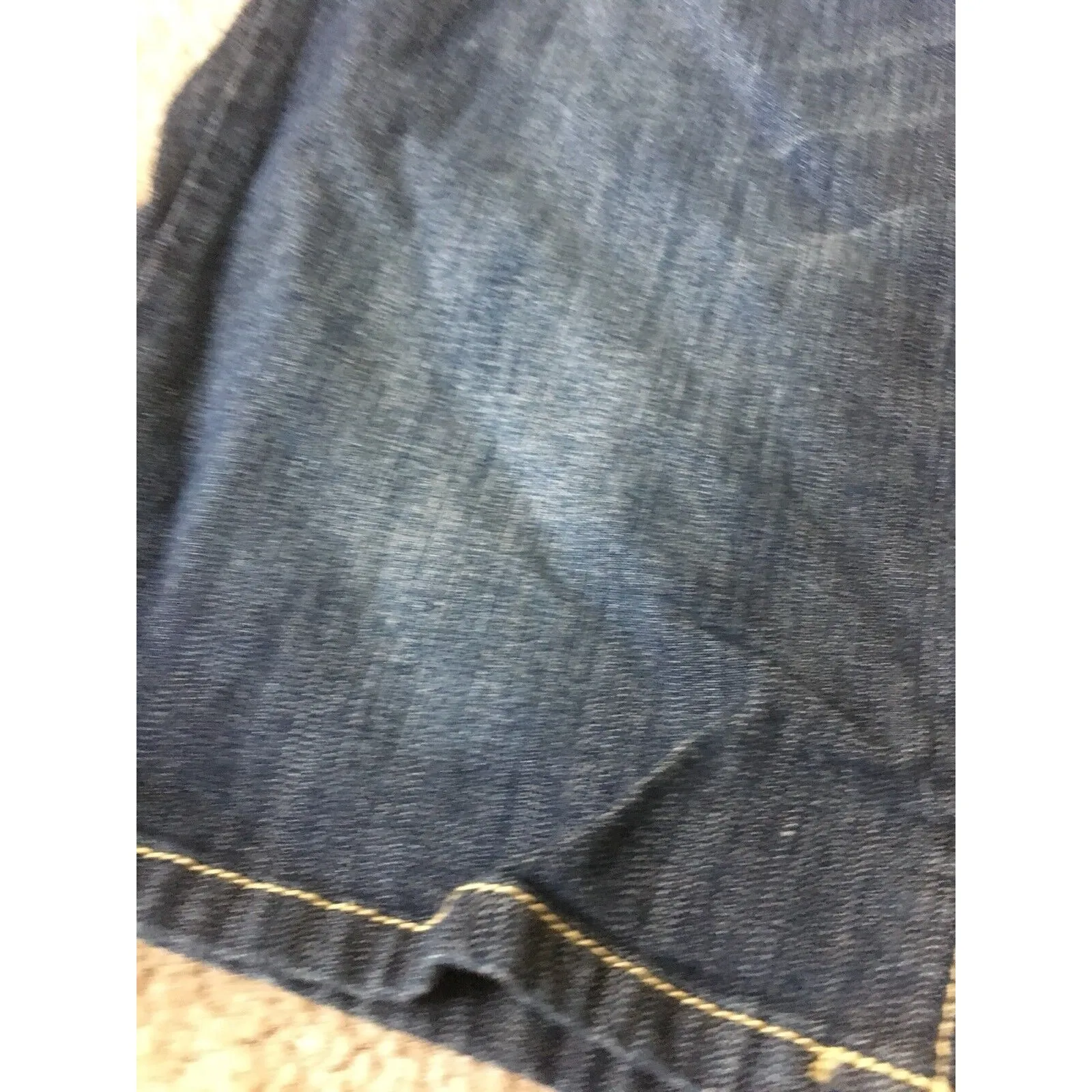 Mossimo Women's Juniors Blue Jean Shorts with Pockets Size 11 - Image 2