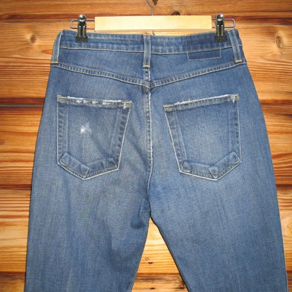 AMO Jeans High Rise Stix Crop Jeans - Image 8