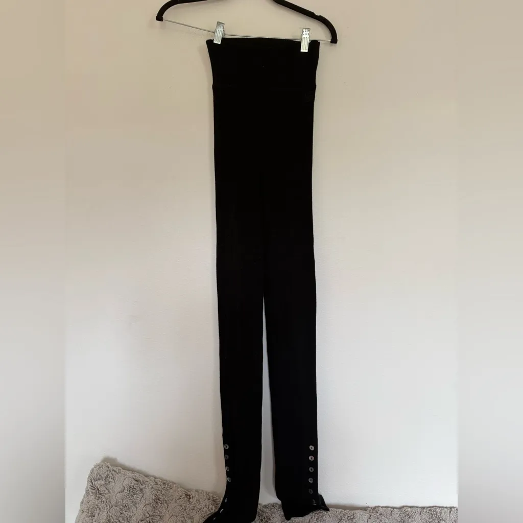 Ulla Johnson  Ruth High-Waisted fold over knit legging - Image 4