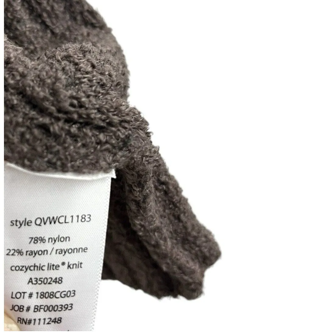 Barefoot Dreams CozyChic Lite Ribbed Shrug Cardi Sweater S M Beachy Cozycore - Image 6