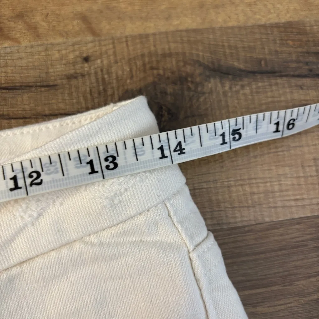 Frame Le Crop Mini Boot Denim Jeans Au Natural Ivory Wash Women’s - Image 8