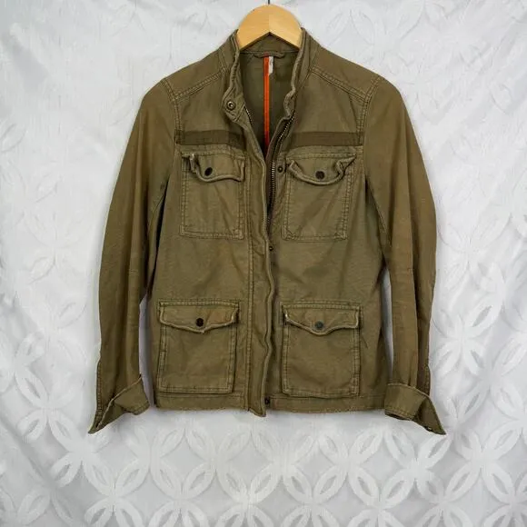 Free People Rumpled Army Jacket Size‎ XS - Image 8