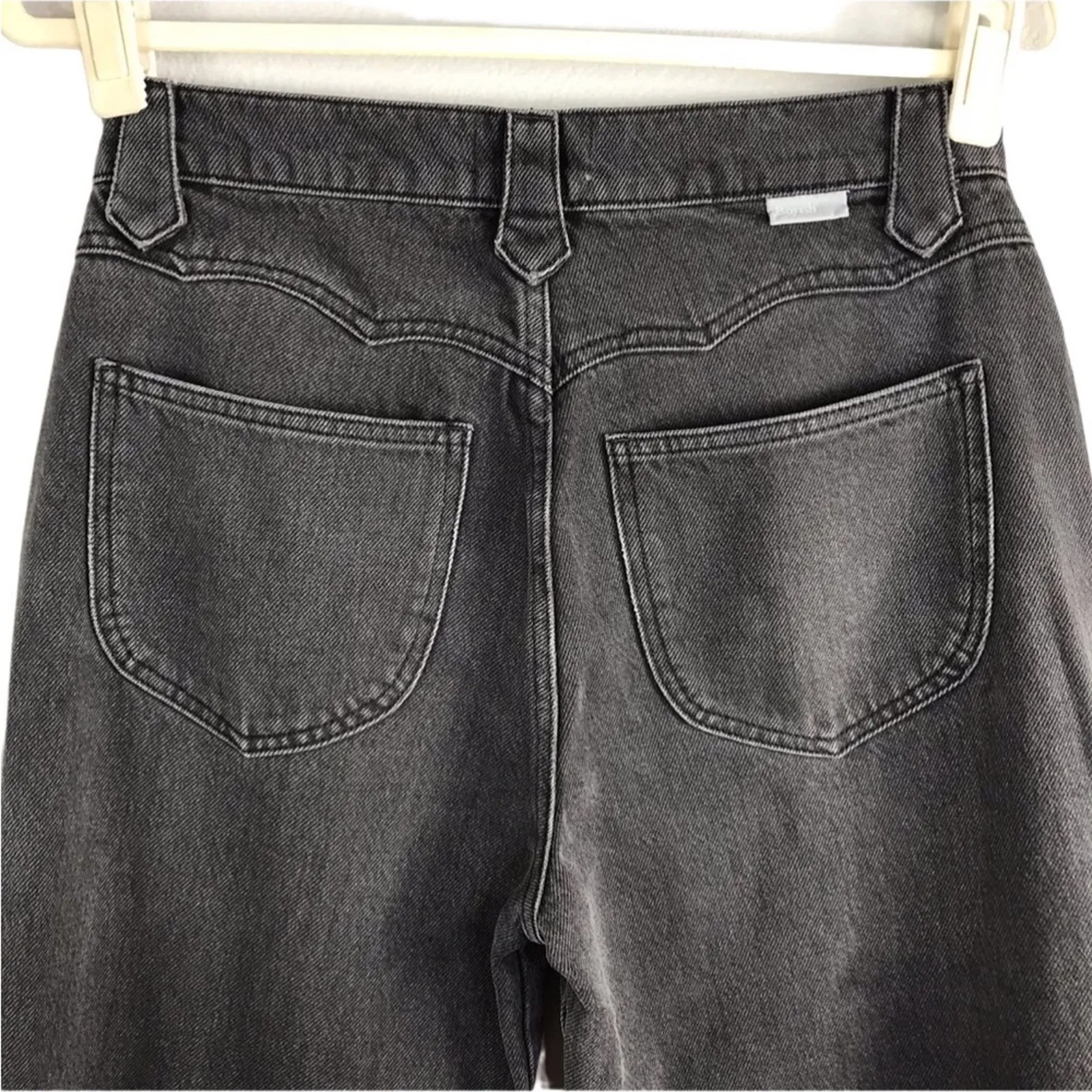 BOYISH Straight Jean Women Sz 27 Odyssey Black High Rise Gorpcore Grunge Retro - Image 7