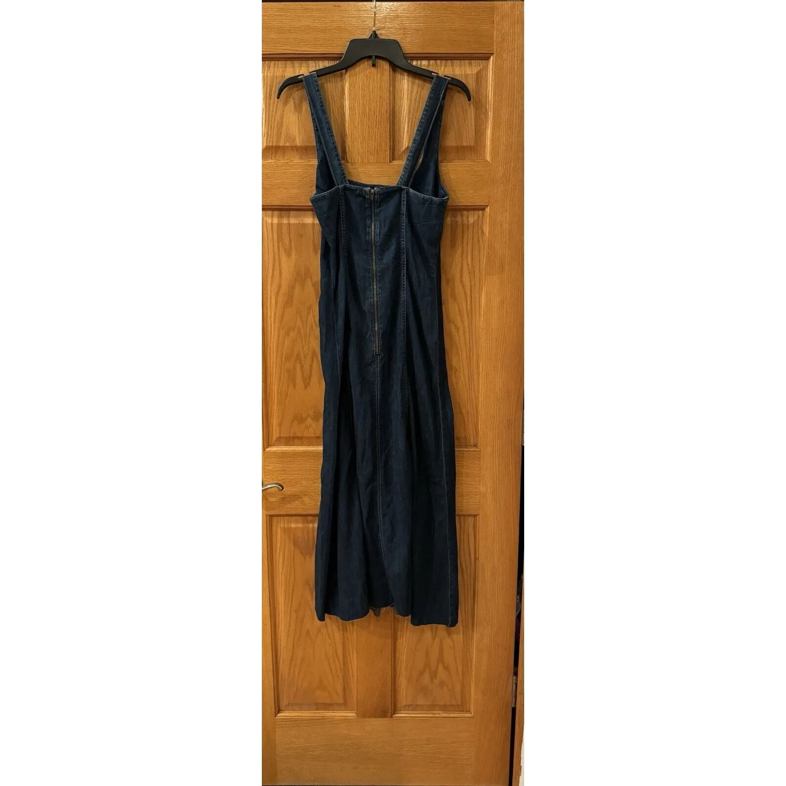 REFORMATION Amory Denim Midi Dress Size 2 - Image 5