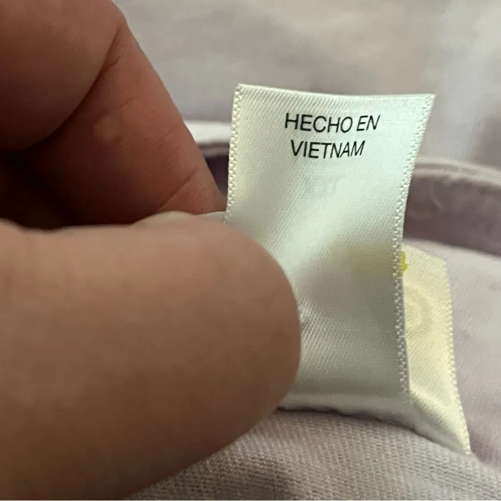 Target Pride Collection Utility Romper Short Sleeve Button Front Lavender XXL - Image 7