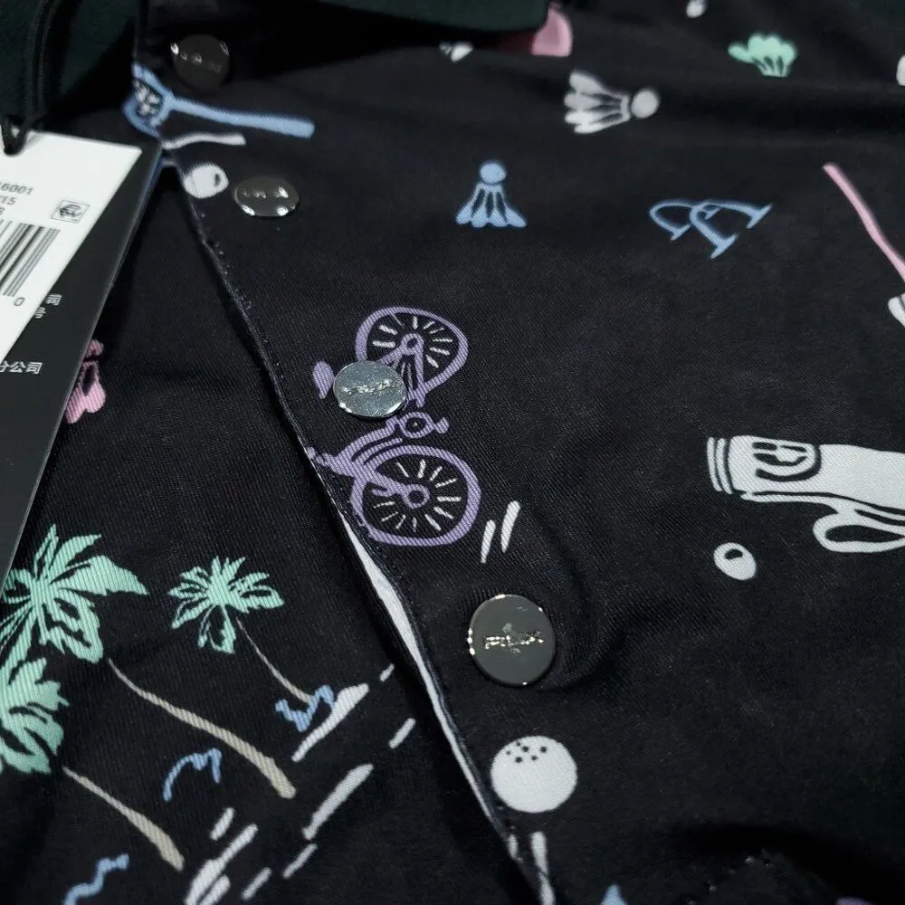 Ralph Lauren RLX Pickleball Sleeveless Polo Shirt Top Tailored Fit Black Size XS - Image 5