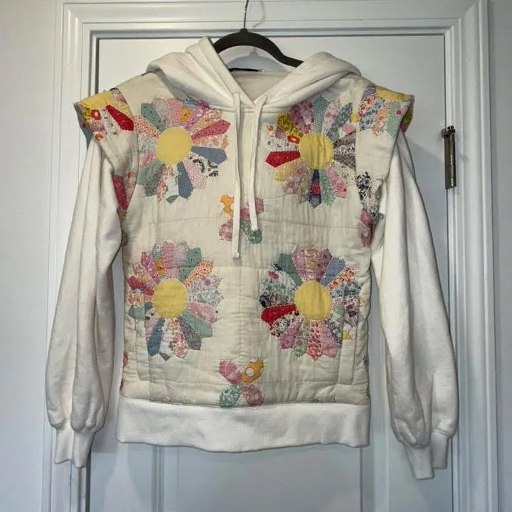 Sea New York Multicolor Floral Quilted Hoodie - Image 4
