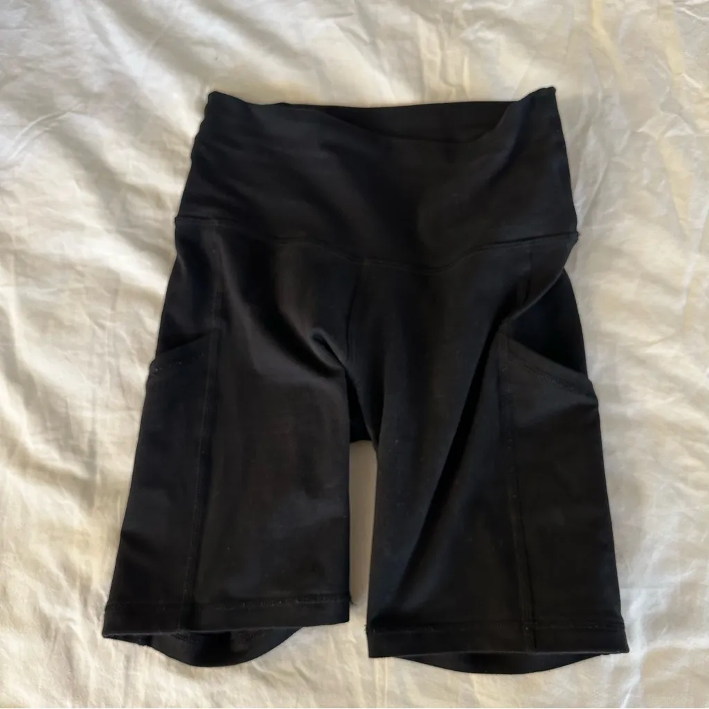 Aerie offline black biker shorts - Image 2