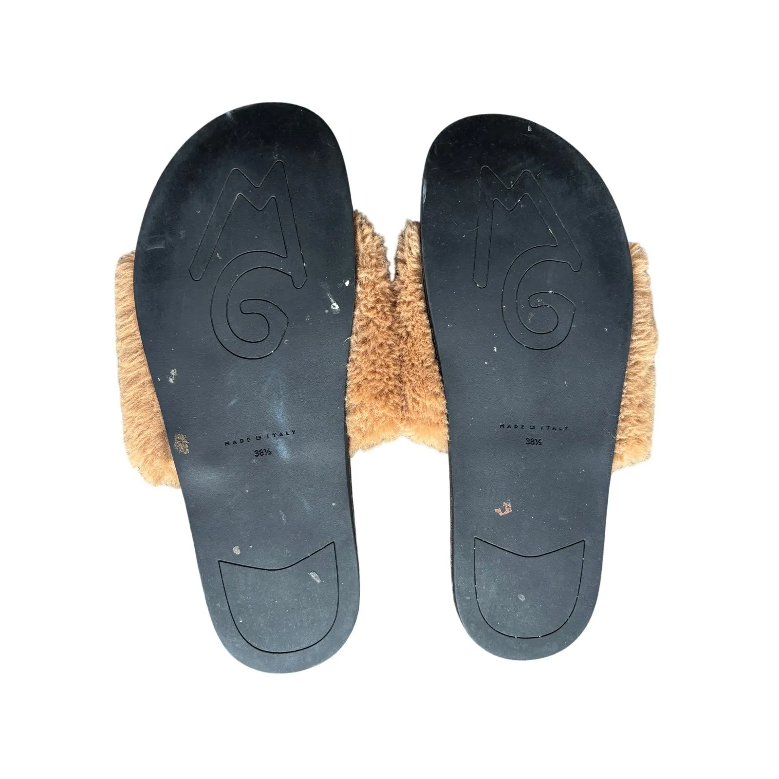 M. Gemi Aurora tan faux fur slip - Image 7