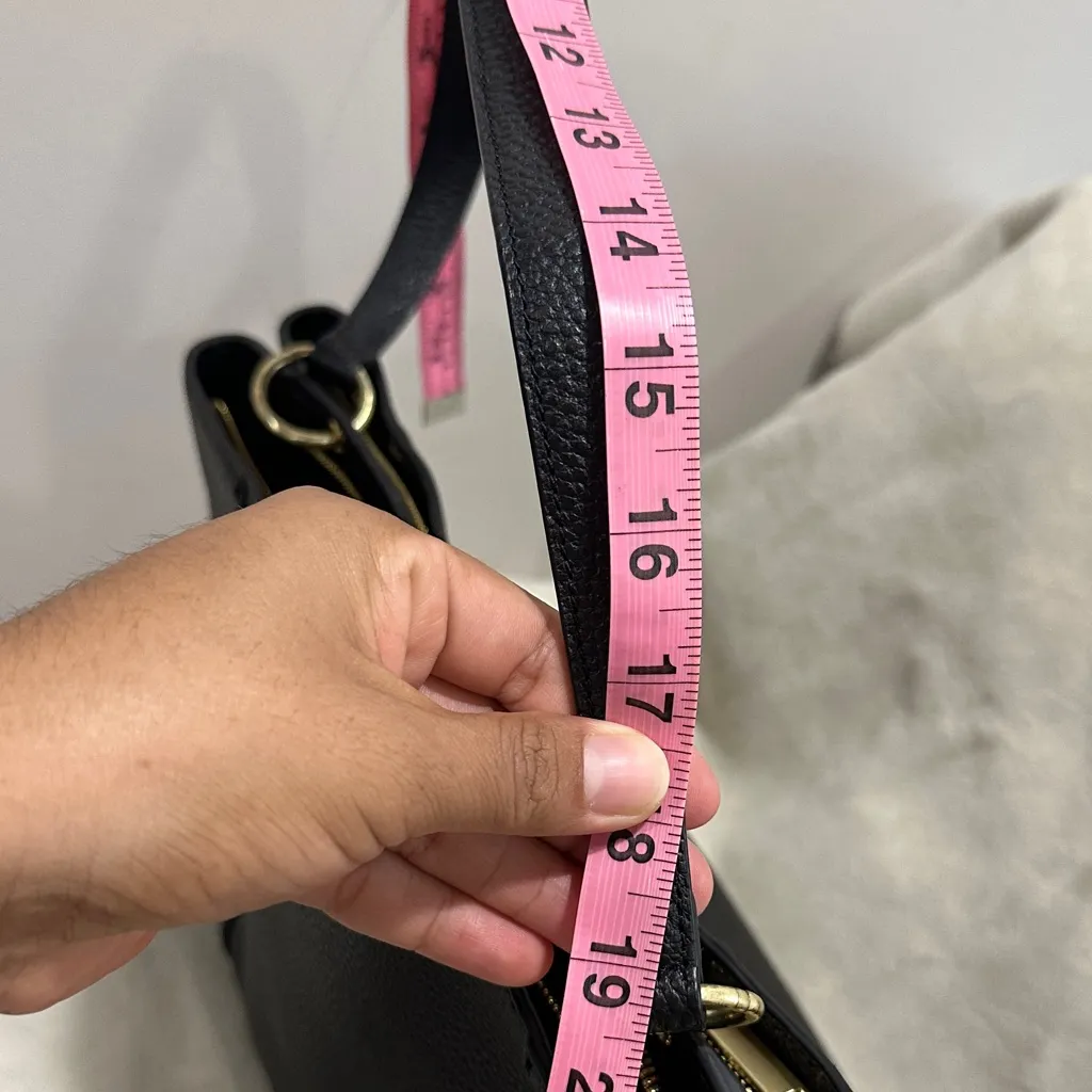 Ted Baker Alonso Camieli Black Leather Shoulder Bag - Image 16