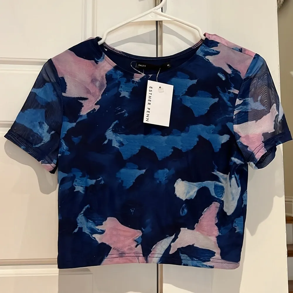 NWT Esther Penn Before Midnight Crop Top‎ - Medium - Image 2