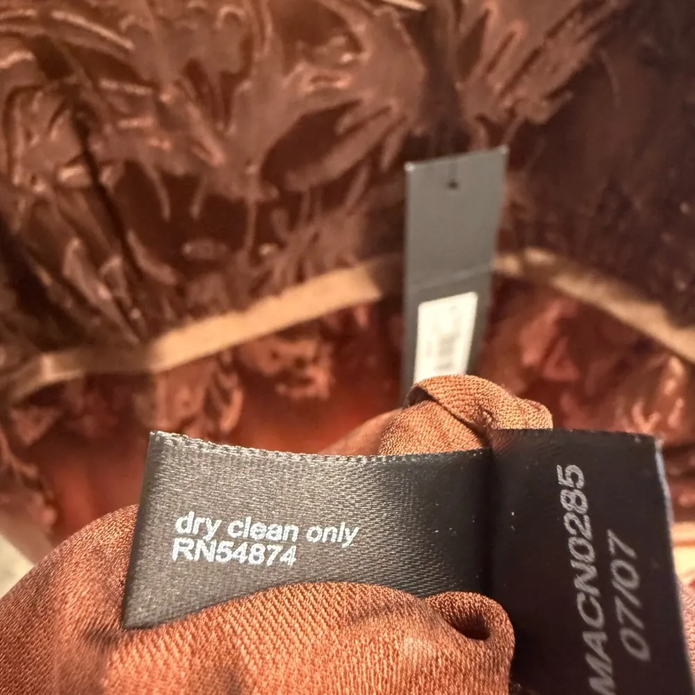 The Limited Y2K Brown and Pink Silk Blend Lace Camisole Going Out Top NWT - Image 3