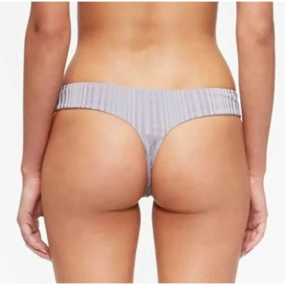 NWT Tavik Bella Mini Swim Bottom Slinky Rib in Lilac Gray - Image 7