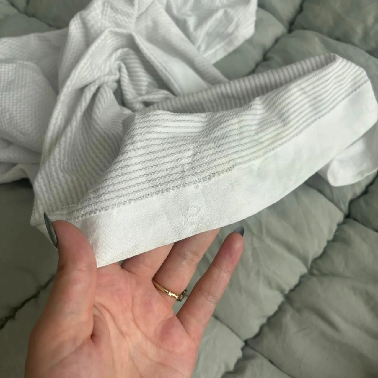 Lululemon White Swiftly Tech Tank Top Size 8 - Image 4