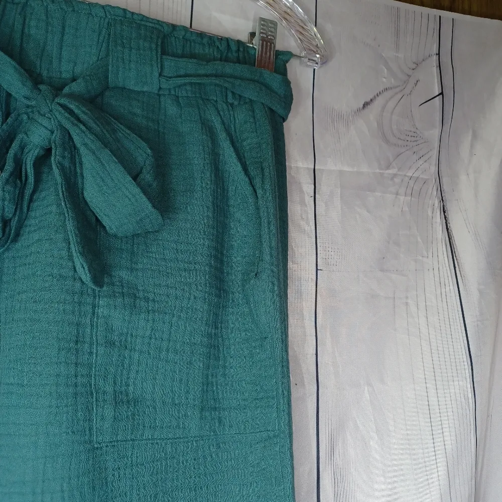 Sincerely Jules 100% Cotton Teal Wide - Image 6