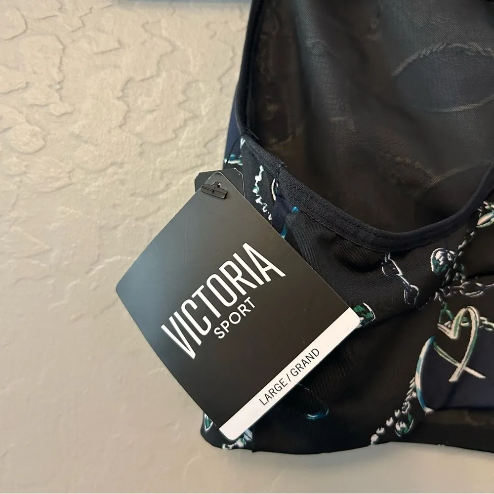 Victoria’s Secret Sport The Player jewelry print racerback sport bra size large - Image 15