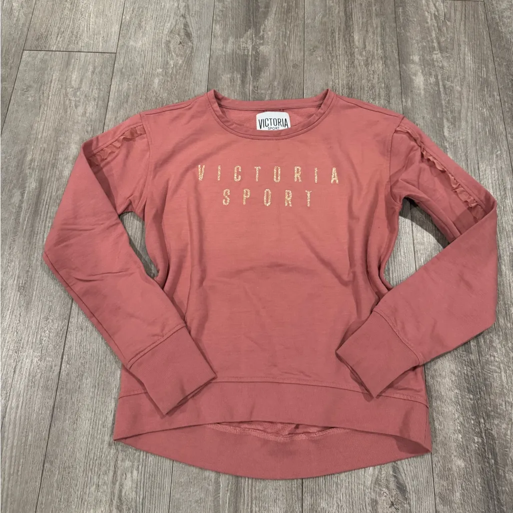 Victoria Sport Women's Dusty Pink Sweatshirt - Image 3