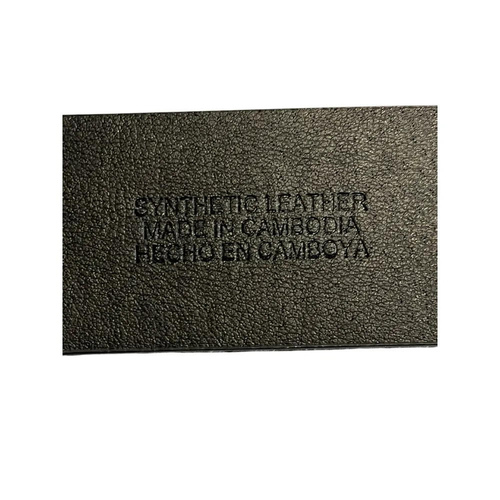 Jessica Simpson Belt Womens S 4-6 Black Faux Leather Gold Buckle $30 MSRP NWT - Image 8