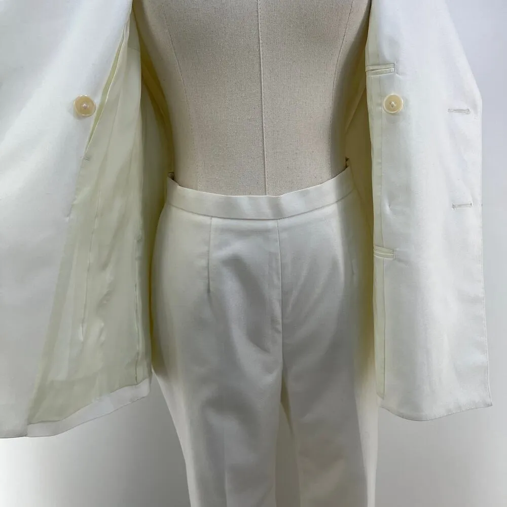 The Tailory New York x BHLDN Westlake Suit Jacket & Pant Set Cocktail Formal - Image 10