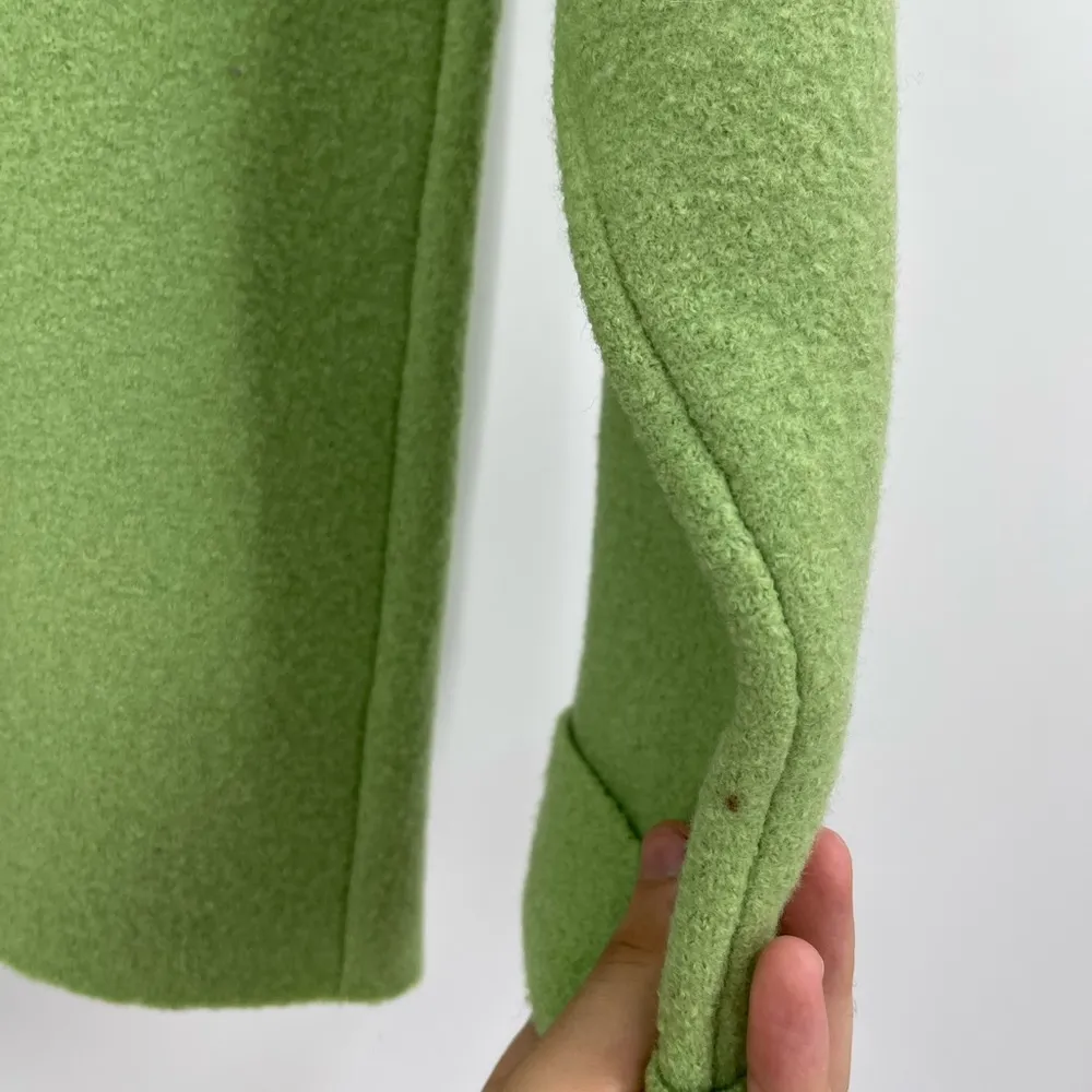 Women’s  wool green blazer jacket size petite medium - Image 7