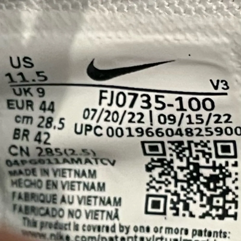 NEW Nike Women’s Air Force 1 Shadow size 11.5 White - Image 11