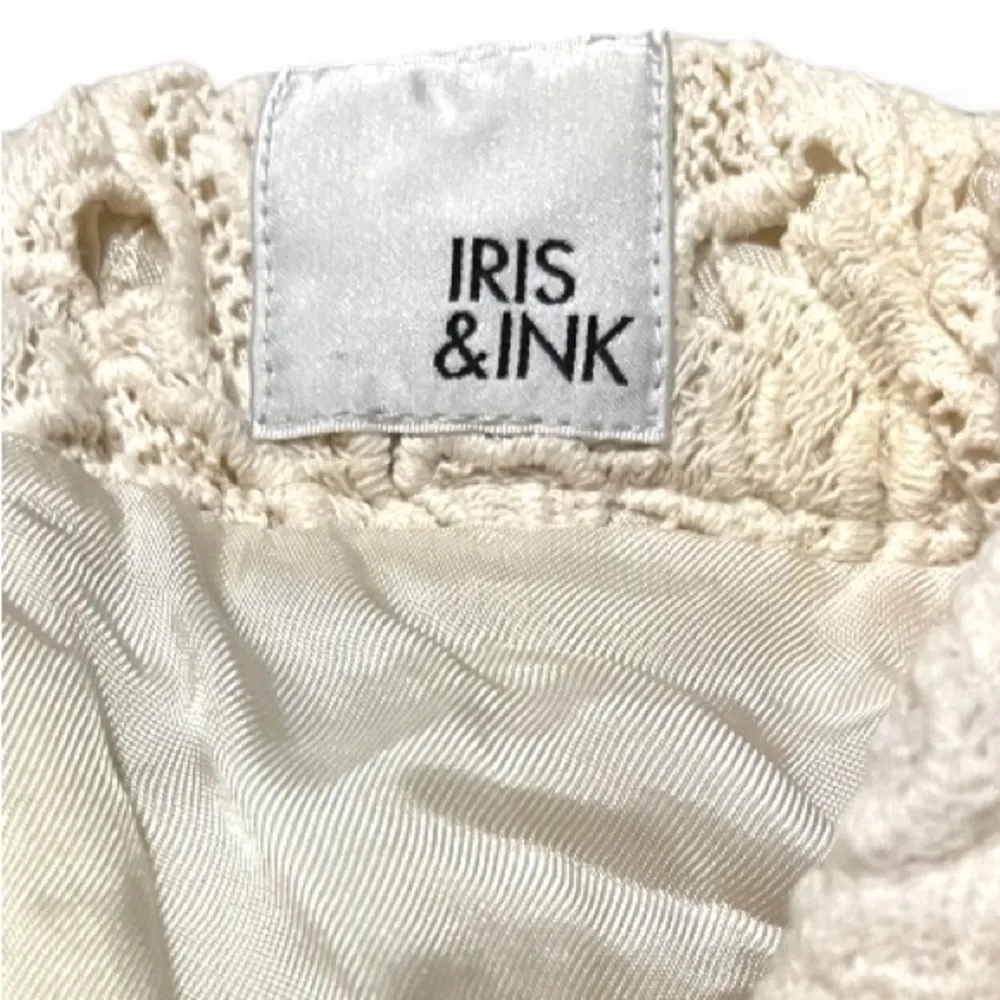 Iris & ink girls a line crochet skirt size xxs - Image 5