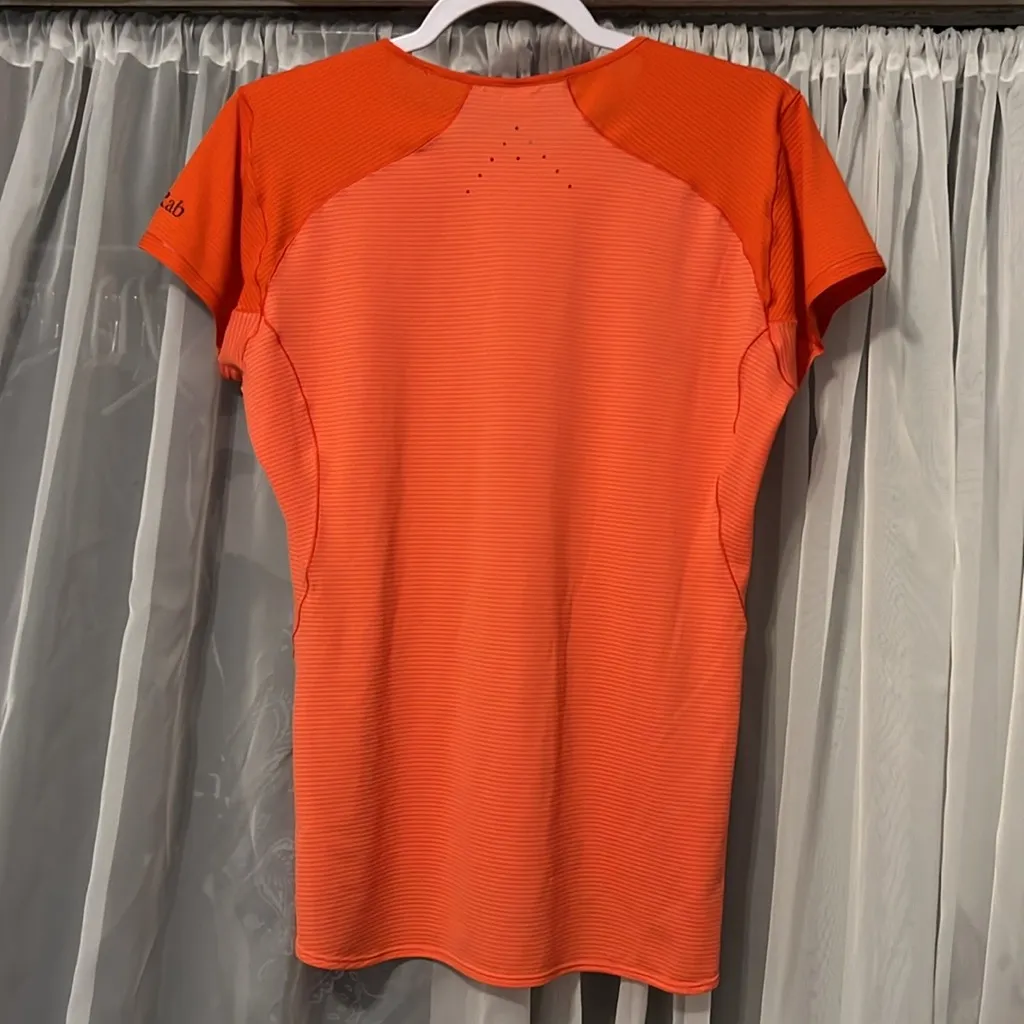 Rab Women’s Sonic Ultra Tee Orange Size 12 - Image 4