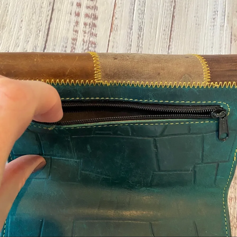 Peru Leather Trifold Wallet. Great Used Condition. - Image 15