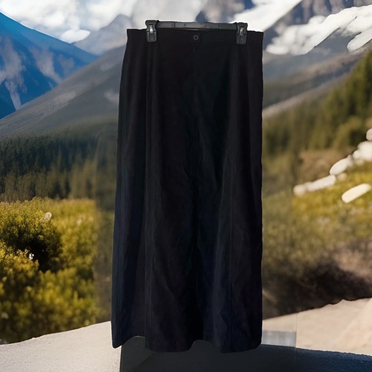 Vintage harve benard A-Line Maxi Skirt Womens  Sz 12 Pockets‎ - Image 2