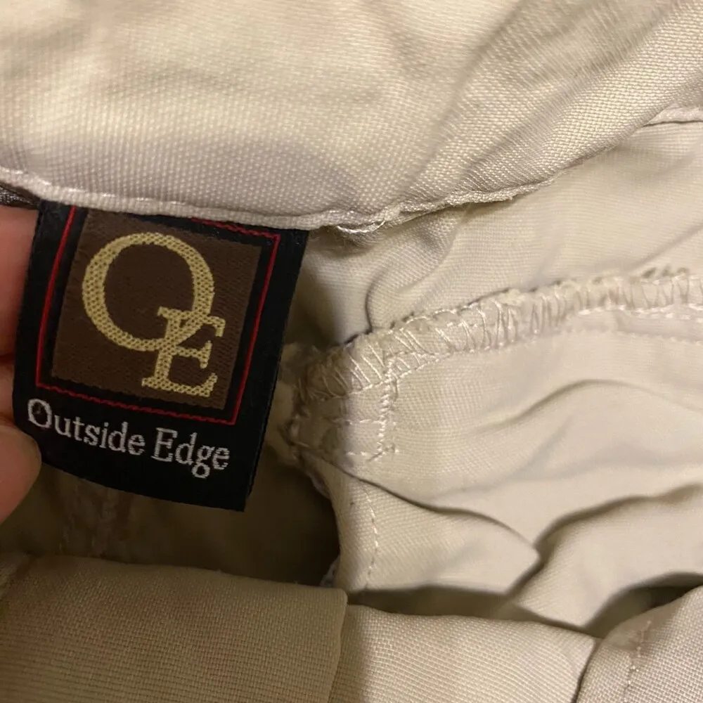 Outside edge cargo zip off hiking pants beige size M Size M - Image 6