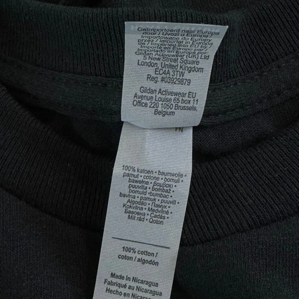 “God is Good” Black Large Women's T-Shirt Long Sleeve - Image 5