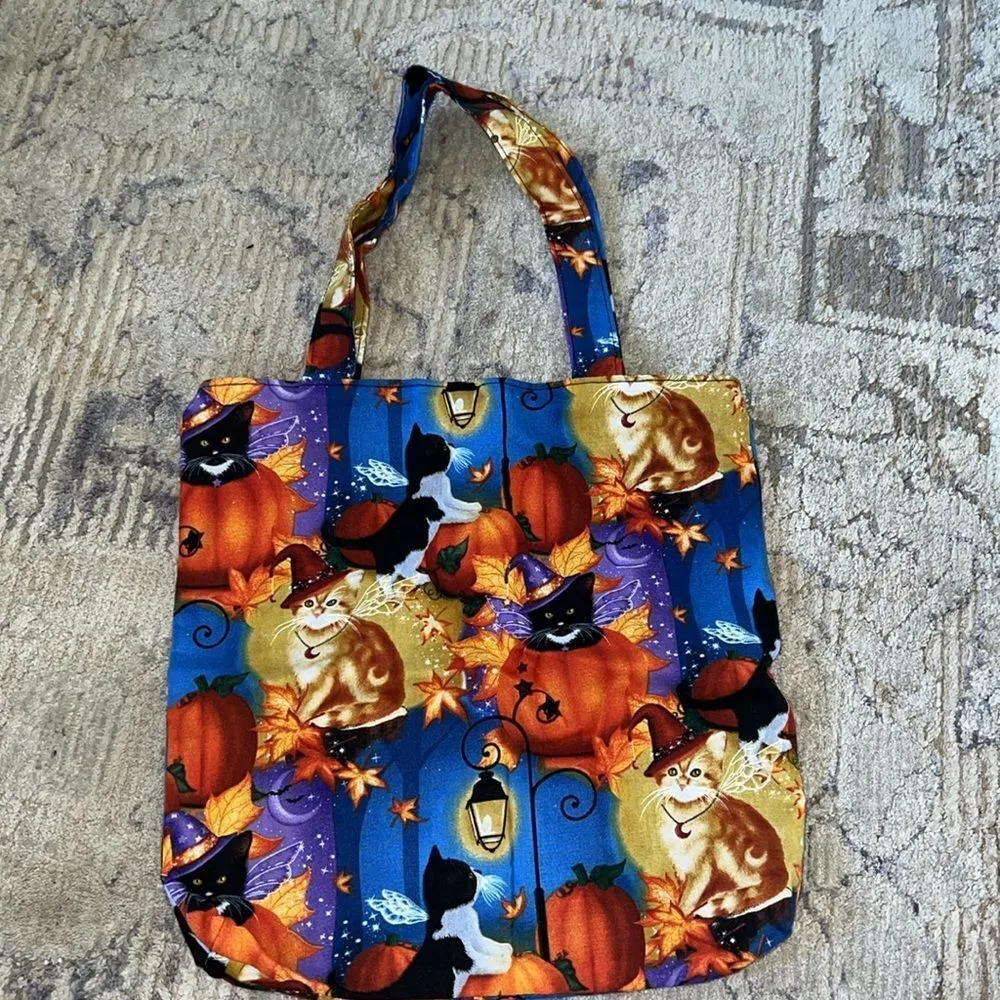 Halloween Cats Tote Bag, NWOT - Image 2