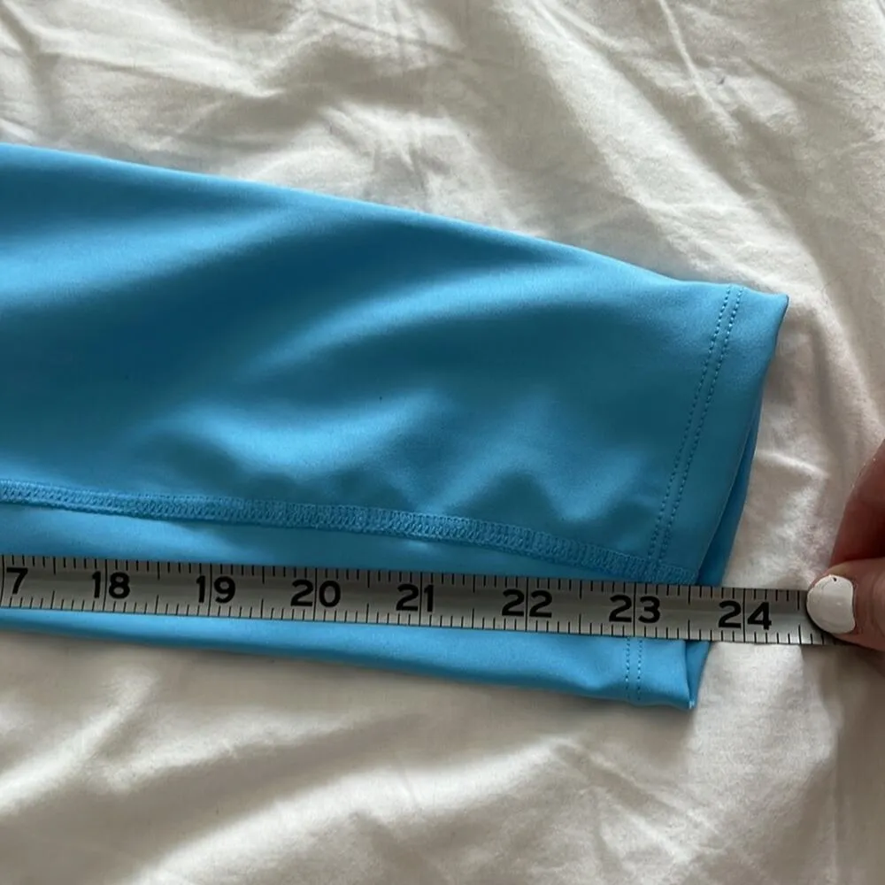 Free People Movement Crossover Leggings | Size Small Blue - Image 9