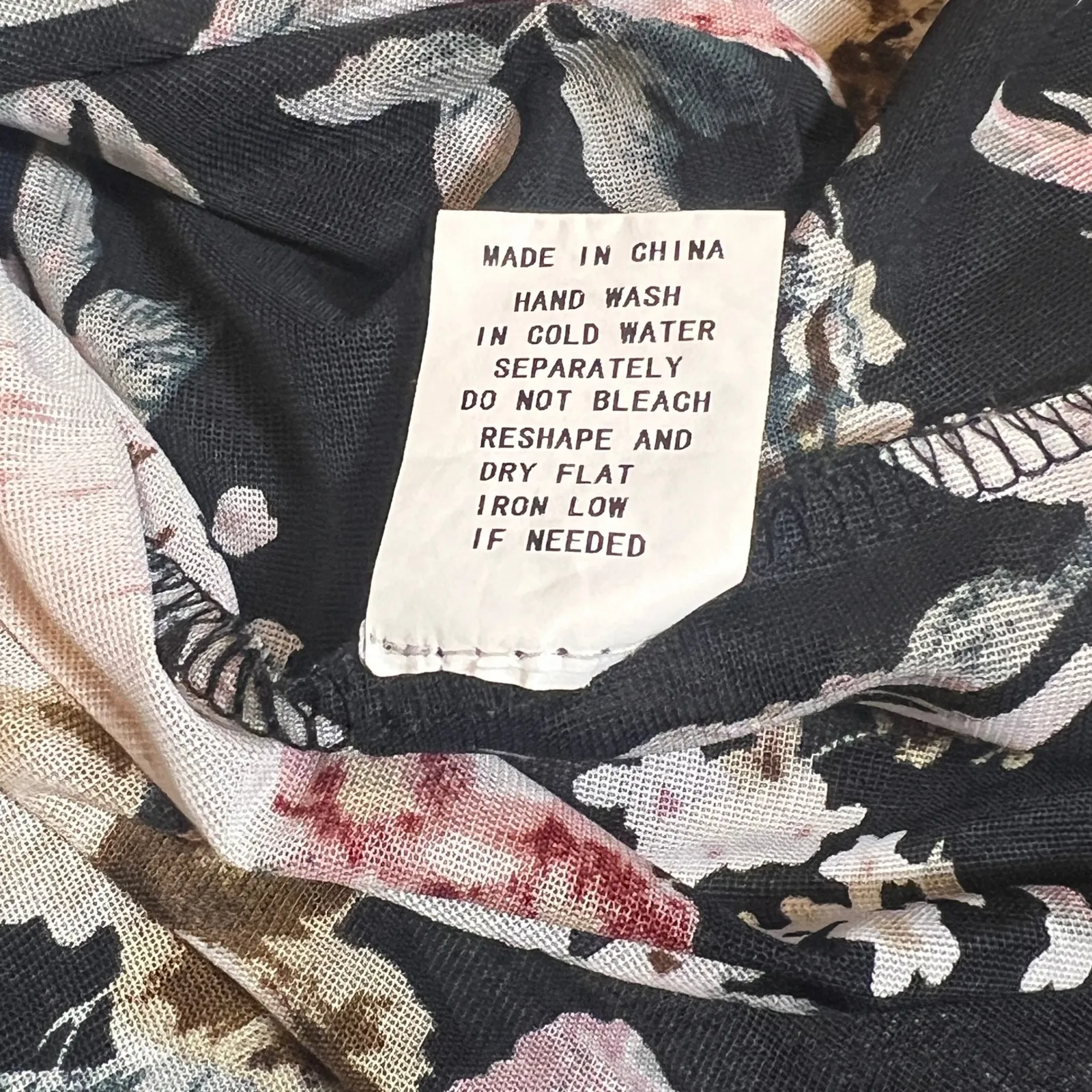 Siren Lily Women's 2X Black Floral Lace Overlay Tunic Top Blouse - Image 7