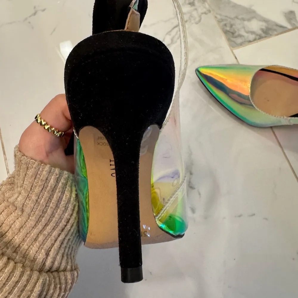 Holographic heels Black Size 5 - Image 3