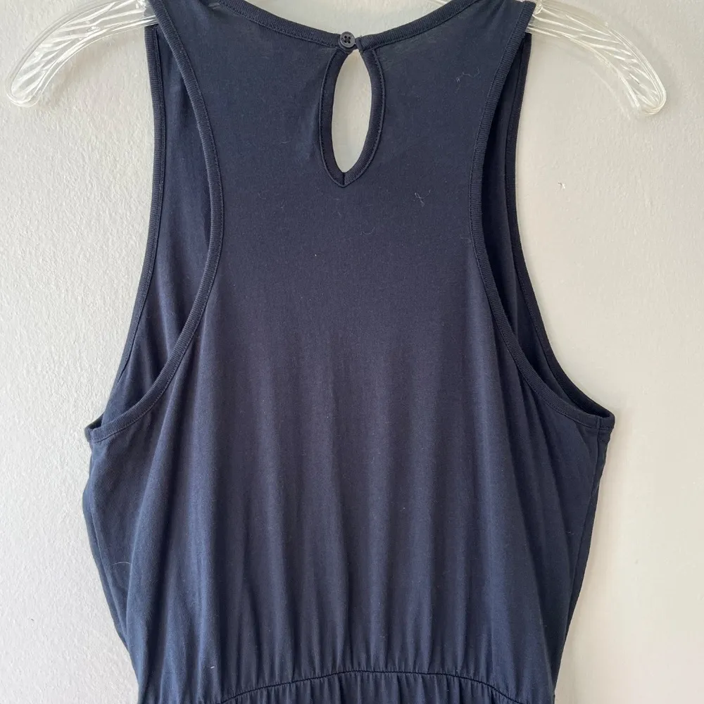 Joie Sleeveless Twist Front Wrap Waist‎ High Low Hem Split Midi Dress Size S - Image 6