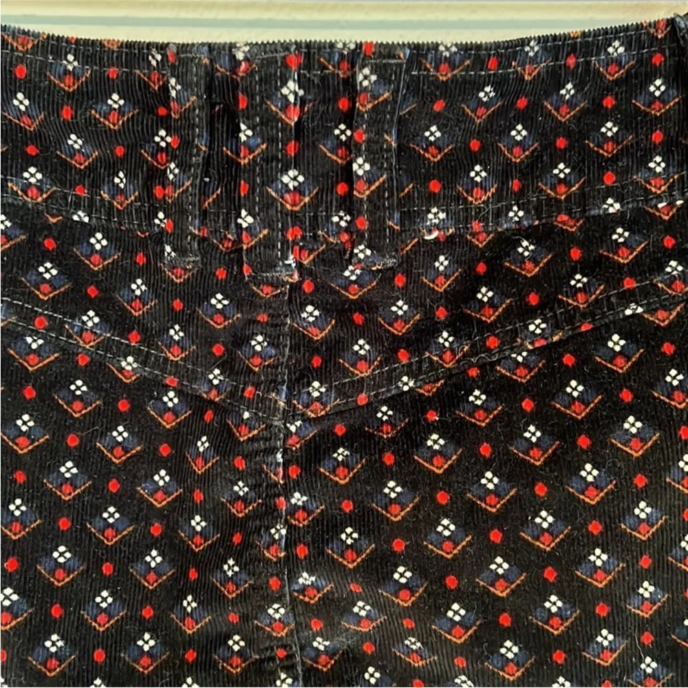 Free people We The Free Joanie corduroy navy mini skirt size 24 = 00 or XXS - Image 7