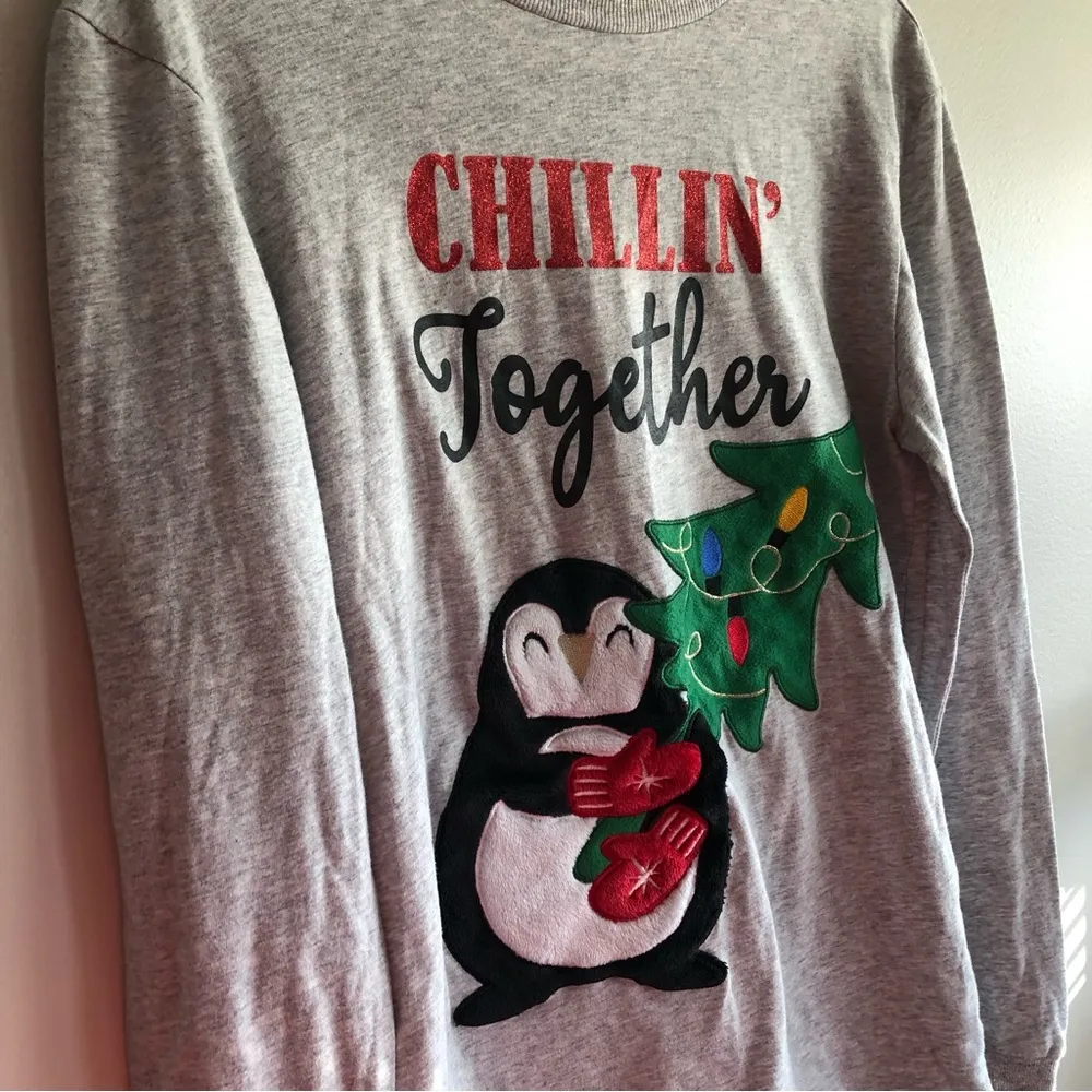 Holiday Time Long Sleeve Christmas Shirt Size Small - Image 6