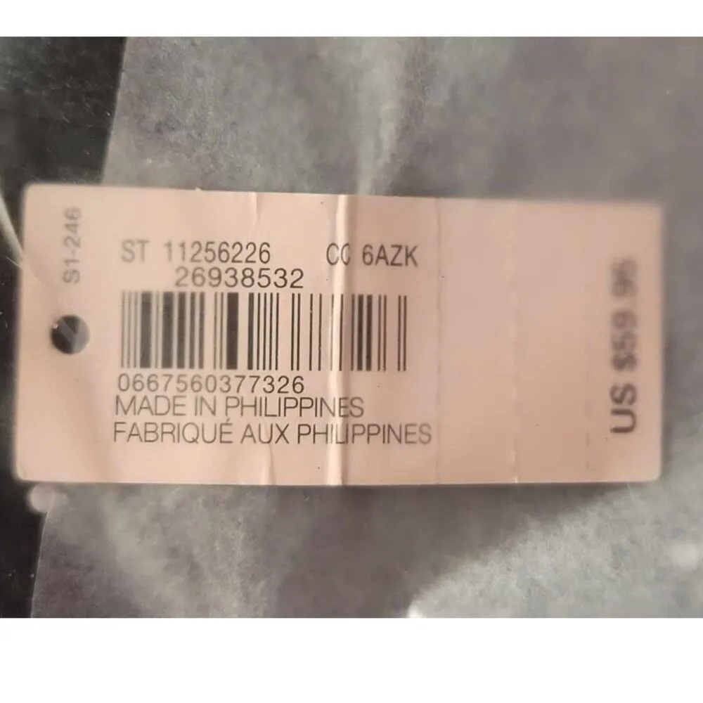 Victoria's Secret Logo Bling Duffel Tote Weekender Bag Black Diamante NEW - Image 5