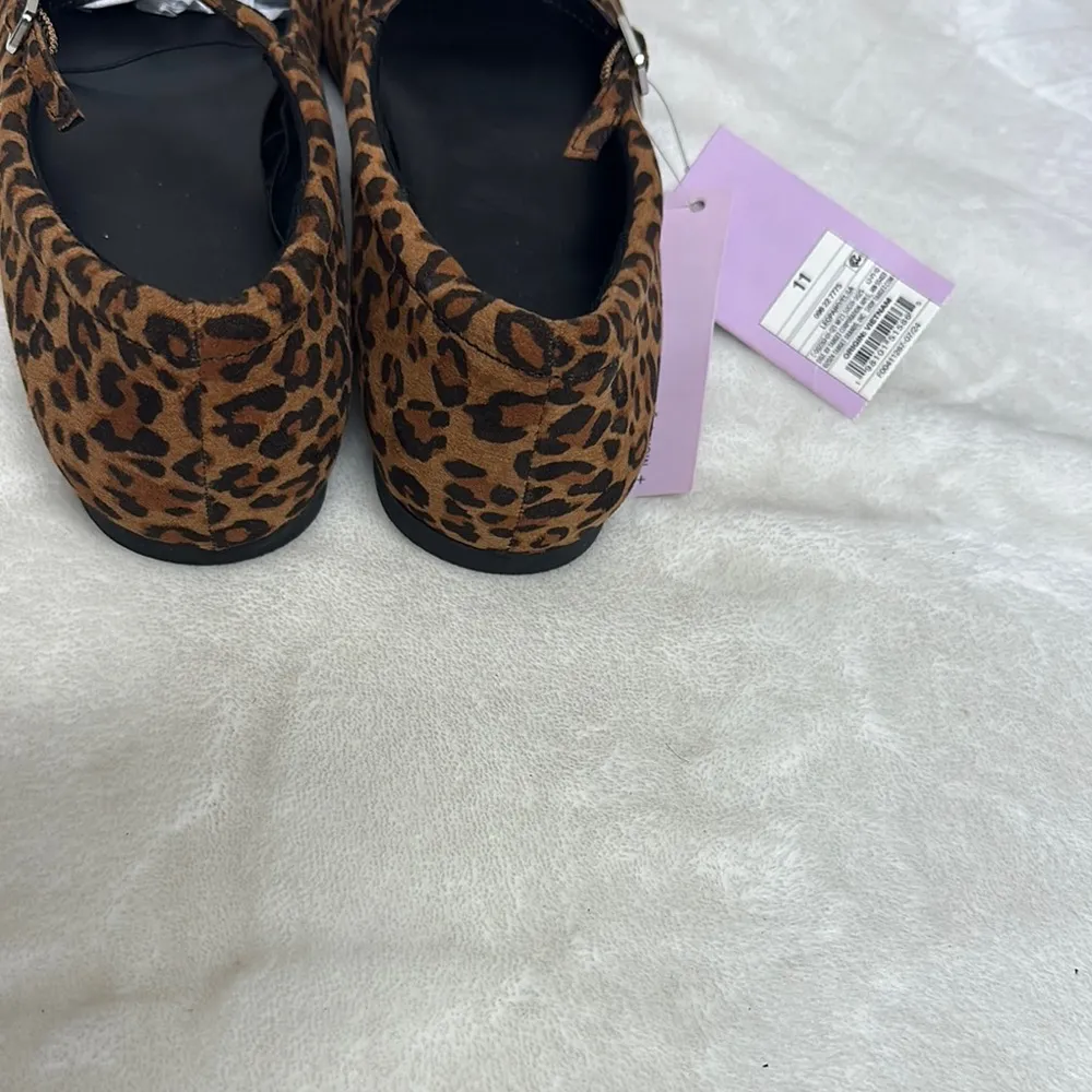 Wild Fable Brown and Black Leopard Print Flats - Image 10