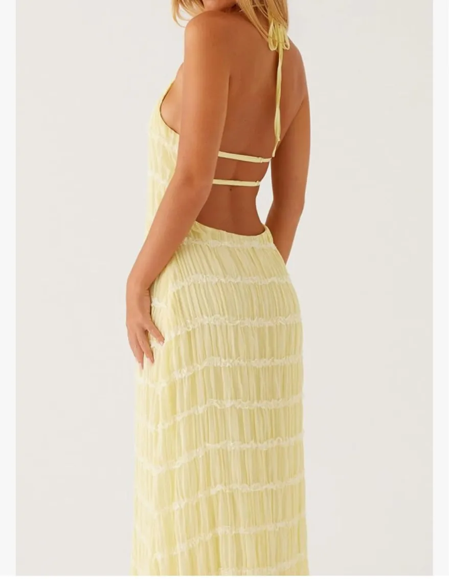 Maxi dress Yellow Size M - Image 2