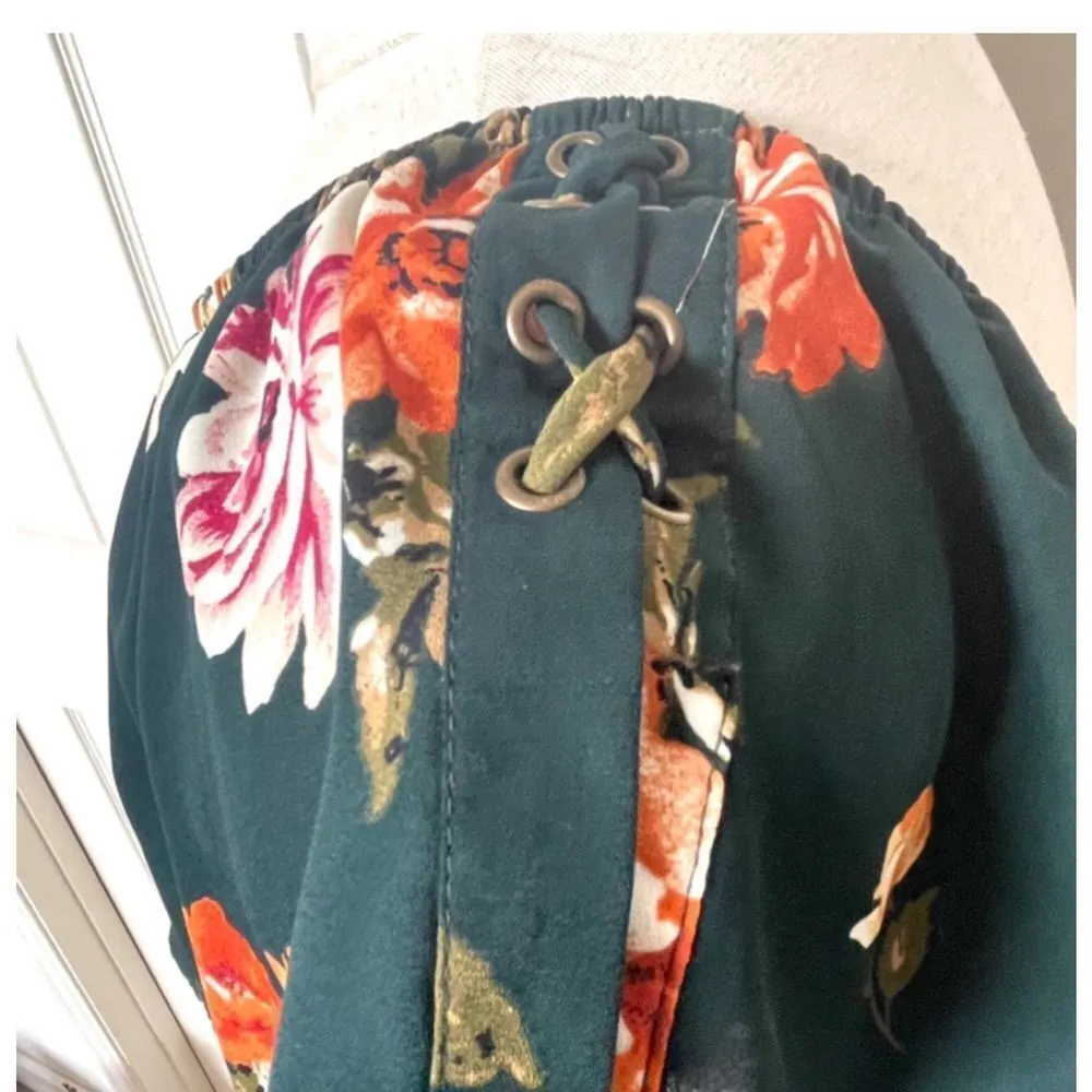 One clothing los angeles green floral top - Image 5